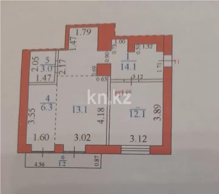 Продажа 2-комнатной квартиры, 50 м² - Продажа недвижимости в Караганде - страница 30 фото 5 из 5