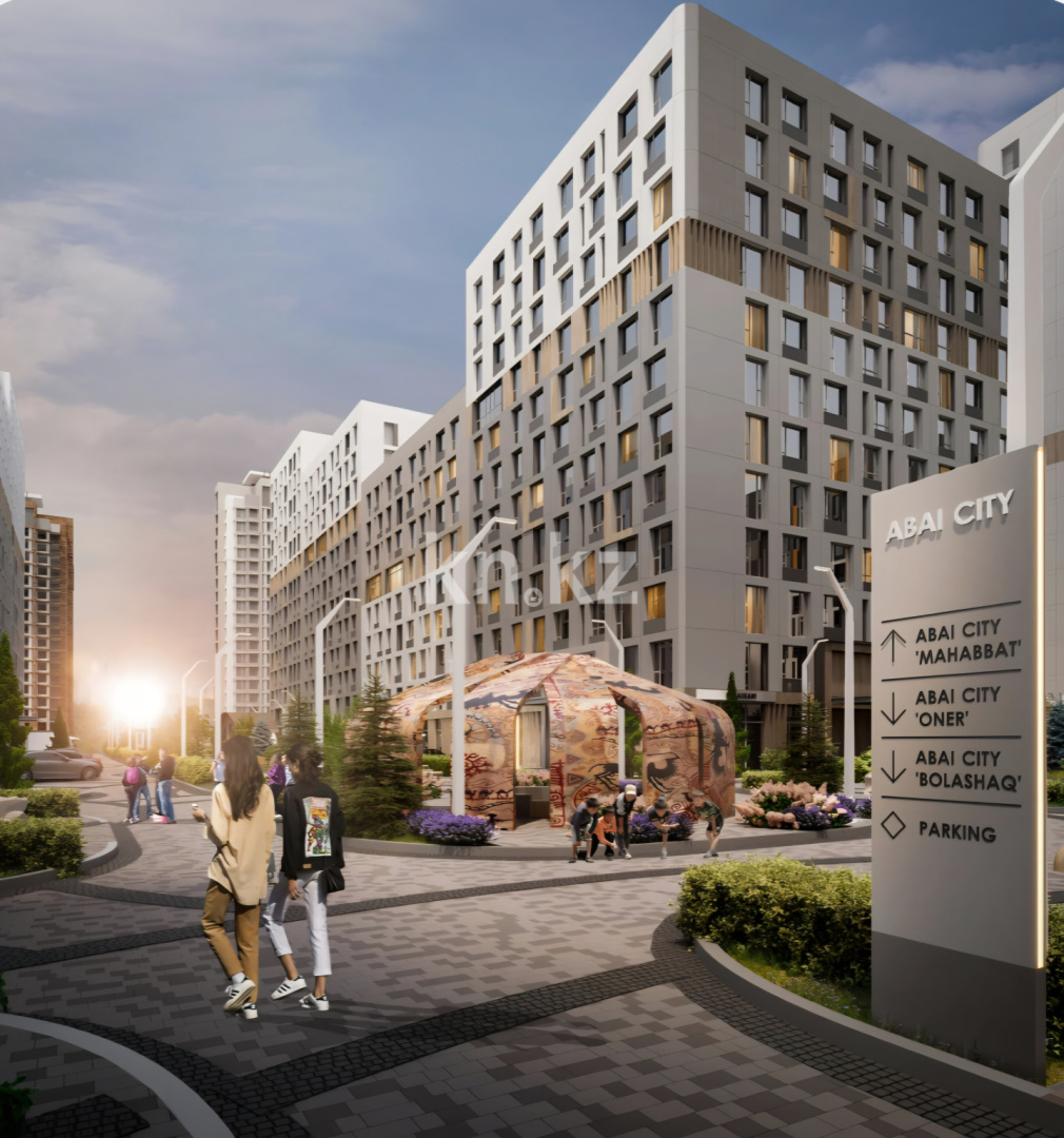 Продажа 2-комнатной квартиры, 64.41 м² - Продажа двухкомнатных квартир в монолитном доме в Астане фото 3 из 3
