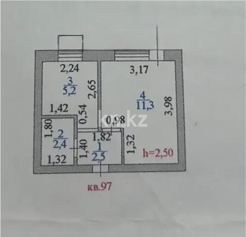 Продажа 1-комнатной квартиры, 25 м², ул. Майлина, дом  23 - Продажа квартир в новостройках Астаны без посредников фото 3 из 3
