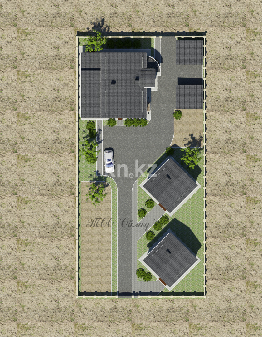 Продажа земельного участка, 2000 м², Мангистауская обл., Тупкараганский район, село Сайын Шапагатова - Продажа квартир в Актау фото 3 из 3