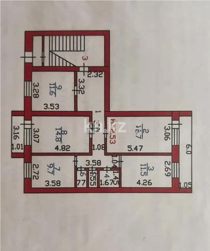 Продажа 4-комнатной квартиры, 87 м², ул. Парковая, дом  11а - Продажа квартир в Шахтинске фото 8 из 8