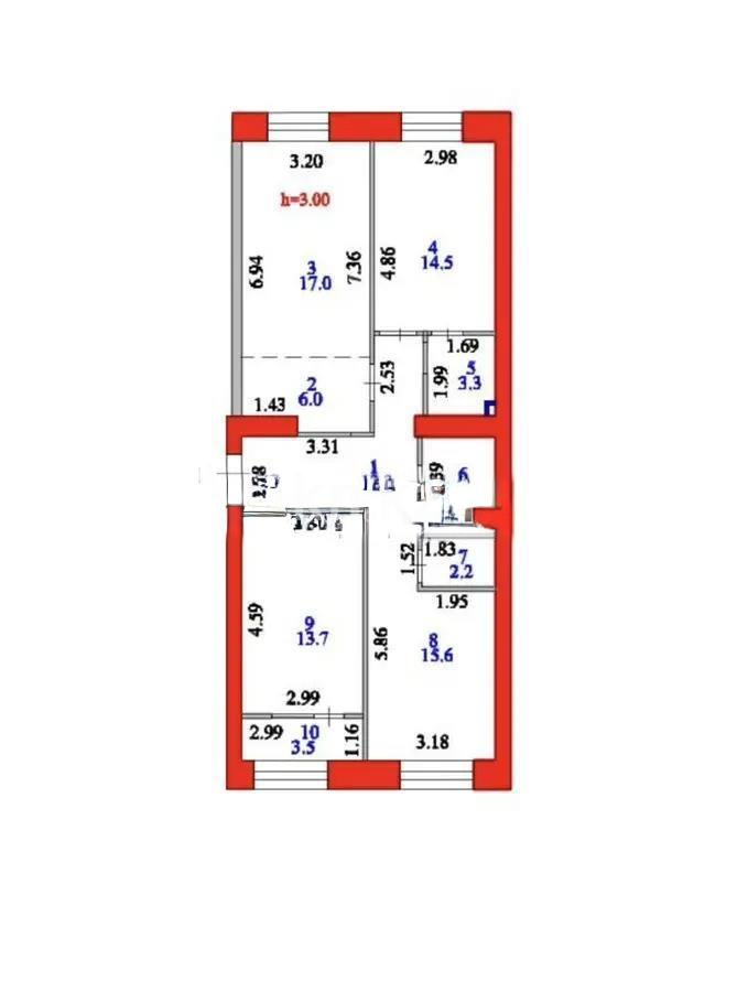 Продажа 4-комнатной квартиры, 92.5 м², ул. Е-15, дом  16 в Астане - фото 7