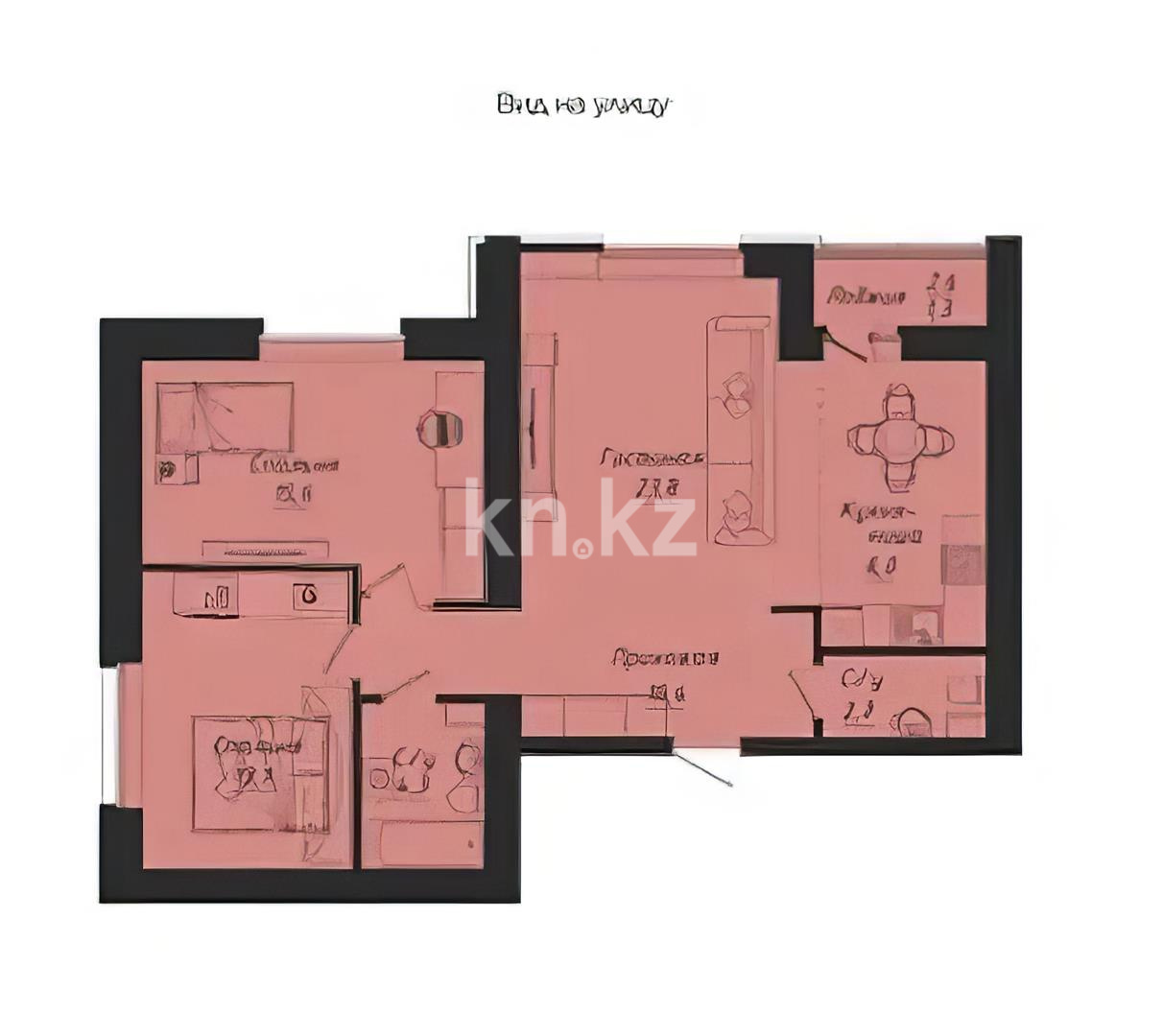 Продажа 3-комнатной квартиры, 77.2 м², пр. Улы Дала, дом  1 стр в Астане