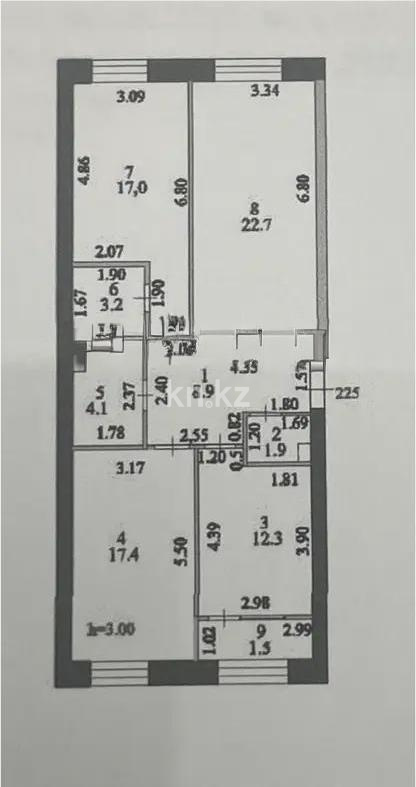 Продажа 3-комнатной квартиры, 89 м² в Астане - фото 2