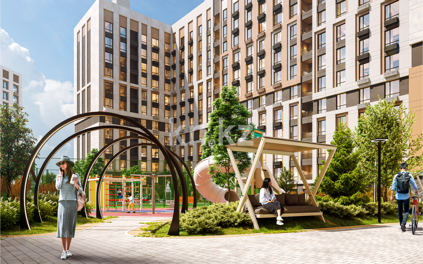 Продажа 2-комнатной квартиры, 62 м², ул. Жошы хана, дом  14/1 в Астане - фото 10