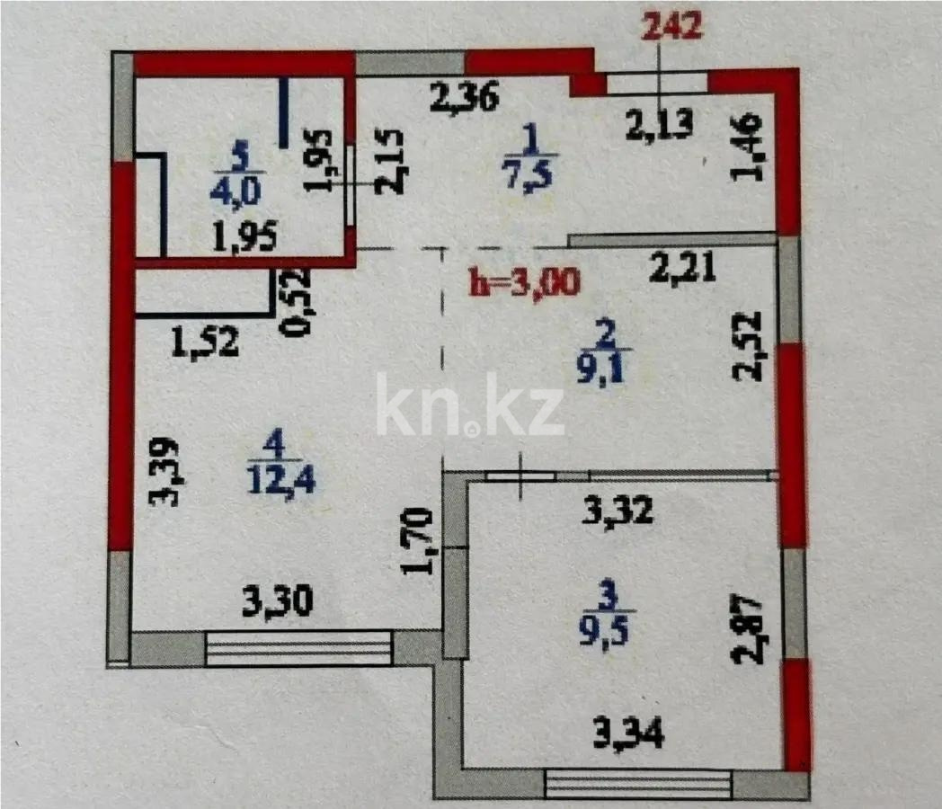 Продажа 1-комнатной квартиры, 42.5 м² - Продажа однокомнатных квартир от собственников в Астане - страница 89 фото 4 из 4