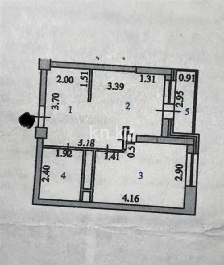 Продажа 1-комнатной квартиры, 36 м² в Астане