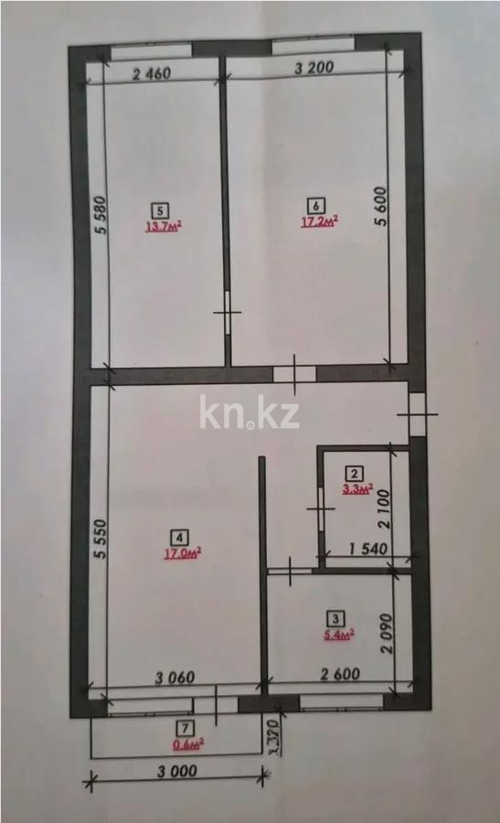 Продажа 3-комнатной квартиры, 61 м² в Караганде - фото 7