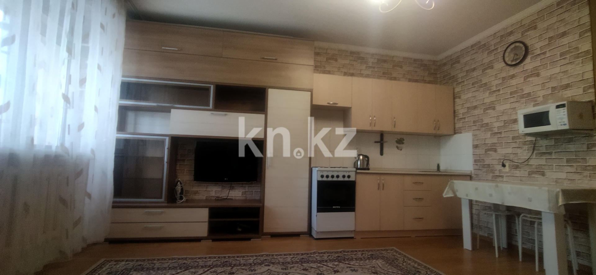 Аренда 1-комнатной квартиры, 30 м², ул. Отырар, дом  18 - ул. Кенесары - Аренда квартир помесячно в Астане без посредников фото 3 из 9