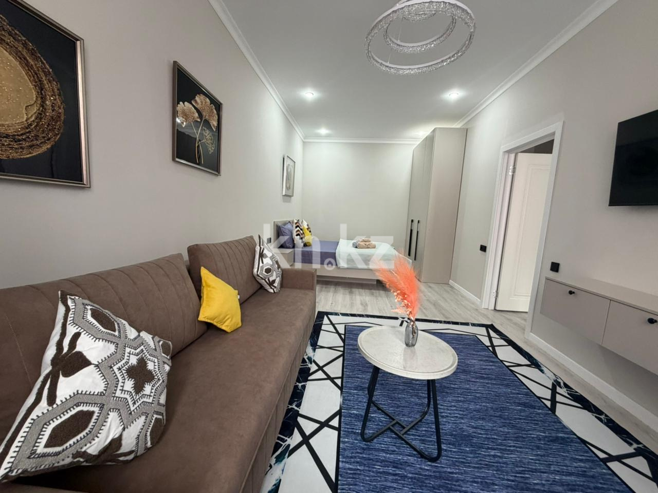 Аренда 1-комнатной квартиры посуточно, 47 м² - Аренда недвижимости в Алматы фото 3 из 5