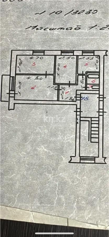 Продажа 3-комнатной квартиры, 51 м², ул. Крылова, дом  24 в Караганде - фото 4
