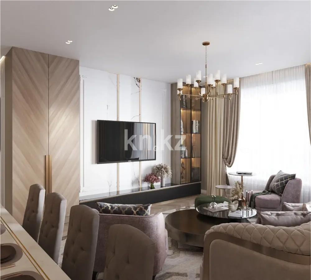 Продажа 4-комнатной квартиры, 155 м², пр. Аль-Фараби, дом  105 - Продажа  четырехкомнатных квартир в новостройках Алматы без посредников с фото фото 2 из 12