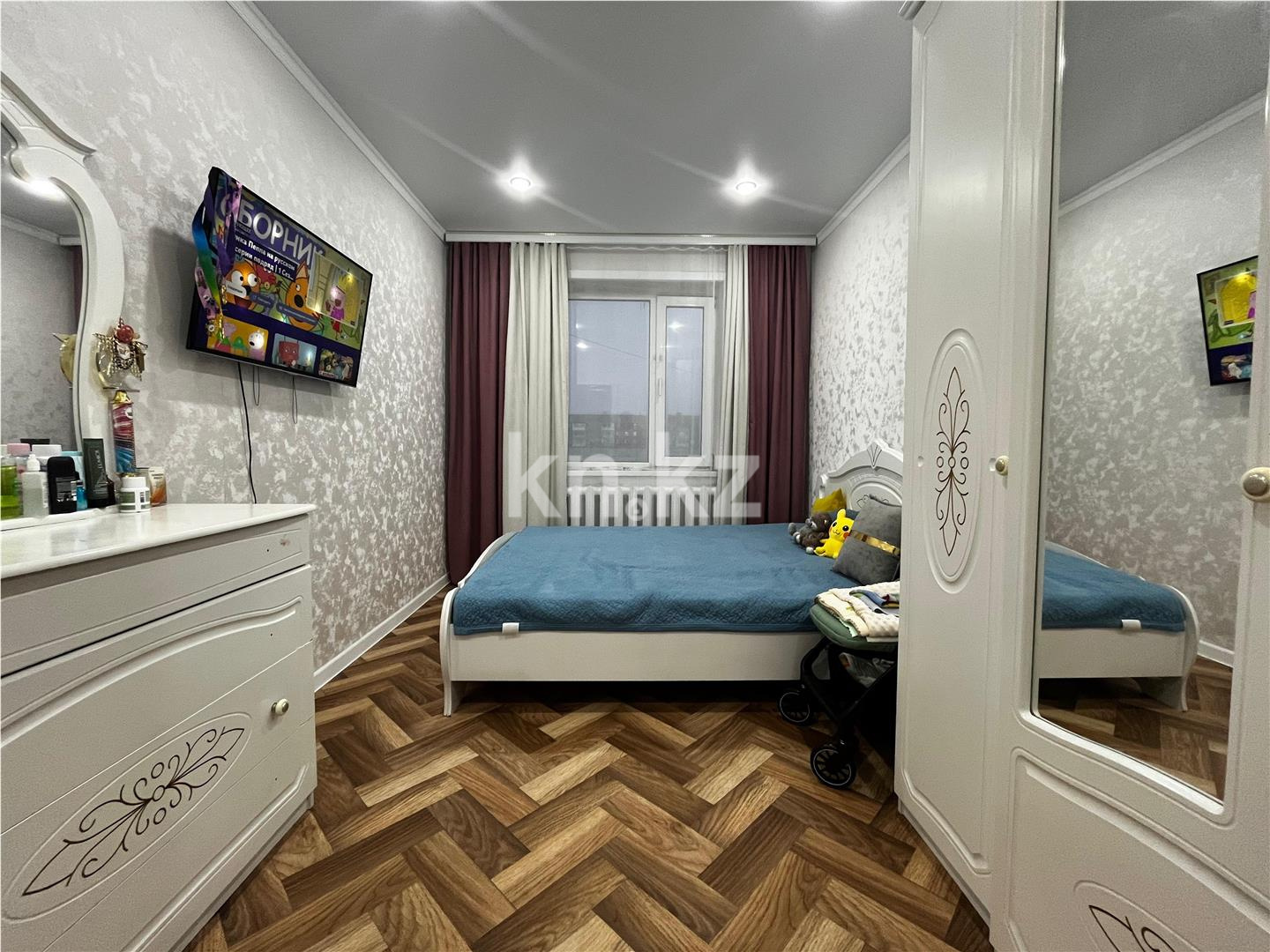 Продажа 3-комнатной квартиры, 65 м², мкр-н Голубые Пруды - Продажа  трехкомнатных квартир в Караганде фото 3 из 12