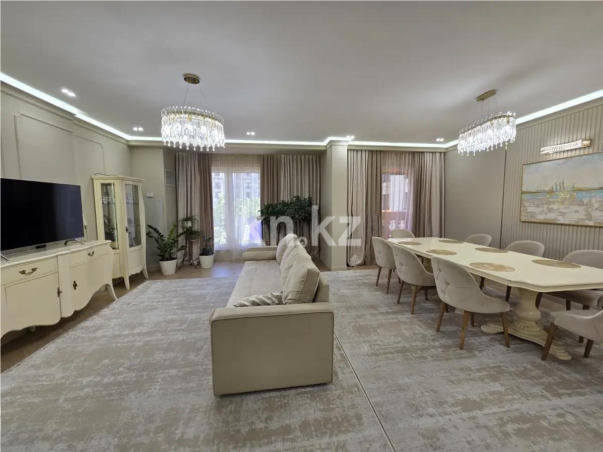 Продажа 3-комнатной квартиры, 130 м², мкр-н Мирас, дом  157 - Продажа  трехкомнатных квартир в новостройках Алматы с фото фото 1 из 6