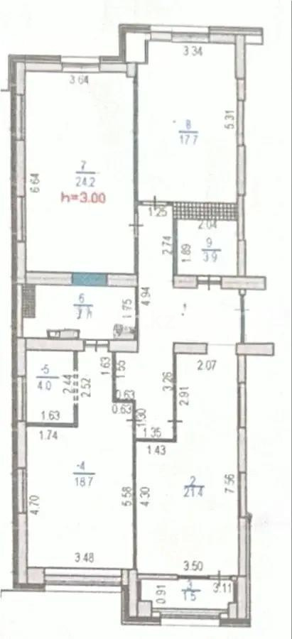 Продажа 4-комнатной квартиры, 112 м², пр. Аль-Фараби, дом  41/7 - Продажа  четырехкомнатных квартир в новостройках Алматы без посредников фото 1 из 1