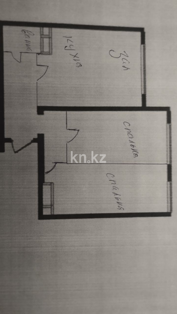 Продажа 3-комнатной квартиры, 56 м², ул. Сыбызгы, дом  100 - Кульджинский тракт - Продажа  трехкомнатных квартир в Алматы с фото фото 3 из 5