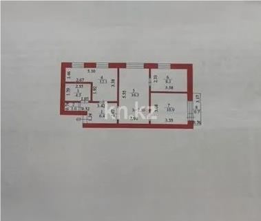 Продажа 3-комнатной квартиры, 60.2 м², пр. Абая в Астане - фото 7