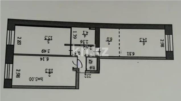 Продажа 3-комнатной квартиры, 63.1 м² - Продажа квартир от собственников в Астане - страница 4 фото 6 из 6