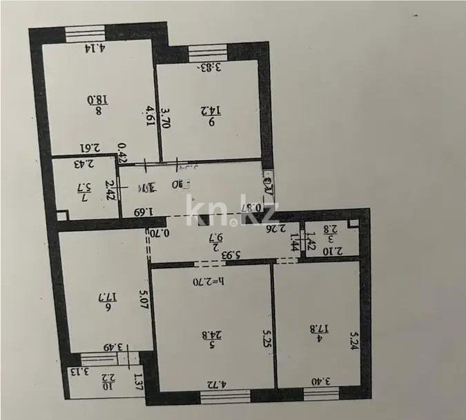 Продажа 4-комнатной квартиры, 124 м² - Продажа квартир в Астане - страница 3 фото 5 из 5