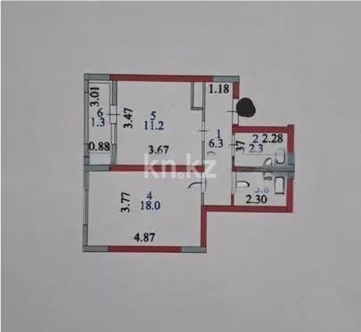 Продажа 1-комнатной квартиры, 42.9 м² - Продажа недвижимости в Астане - страница 22 фото 5 из 5