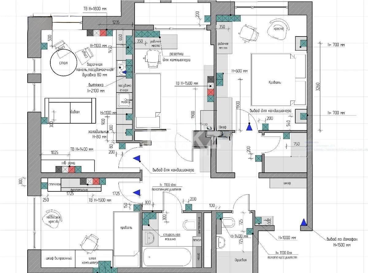 Продажа 4-комнатной квартиры, 88 м² в Алматы - фото 7