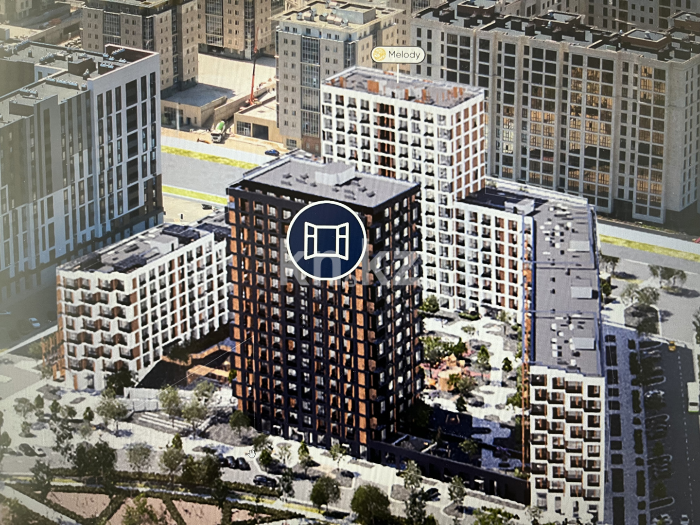 Продажа 1-комнатной квартиры, 35.56 м², ул. Жошы хана, дом  10 - Продажа квартир в Астане фото 1 из 2
