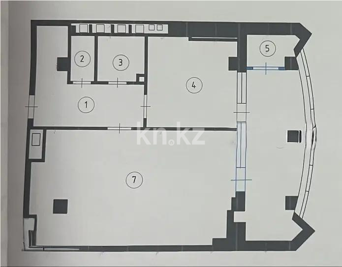 Продажа 2-комнатной квартиры, 75.1 м² - Продажа двухкомнатных квартир в р-не Алматы Астаны - страница 13 фото 9 из 9