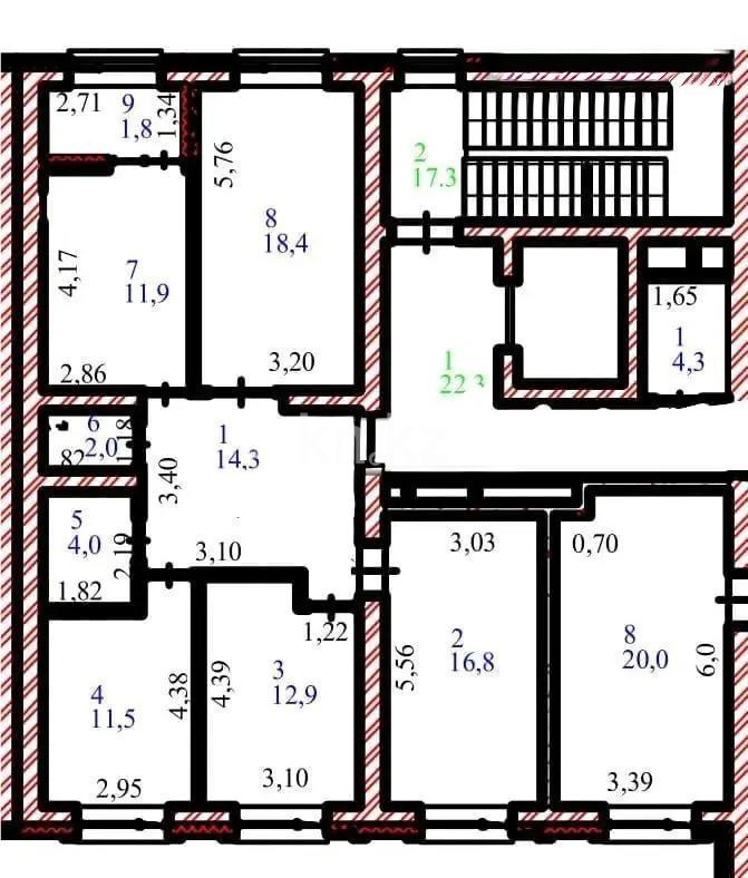 Продажа 4-комнатной квартиры, 96 м², ул. Казыбек би, дом  7/1 - Продажа  четырехкомнатных квартир в новостройках Астаны без посредников с фото фото 1 из 1
