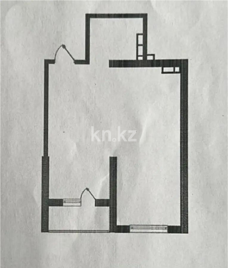 Продажа 1-комнатной квартиры, 52.5 м², пр. Рыскулова, дом  103/7 стр - Продажа  однокомнатных квартир в новостройках Алматы с фото фото 1 из 1