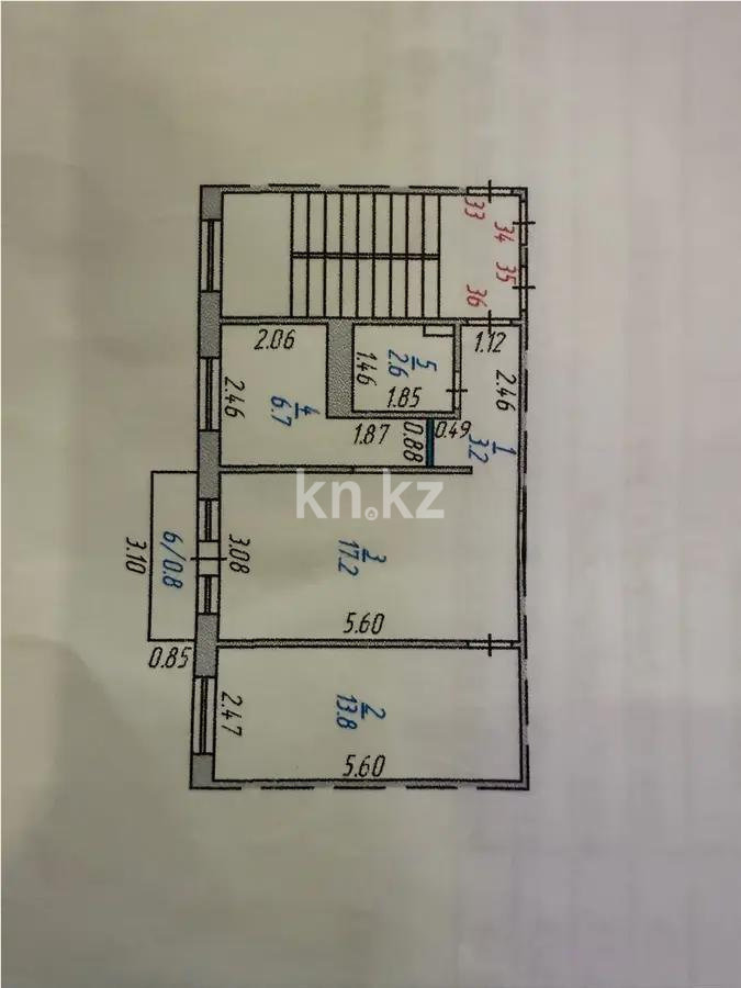 Продажа 2-комнатной квартиры, 44 м² - Продажа двухкомнатных квартир в панельном доме в Казахстане - страница 4 фото 12 из 14
