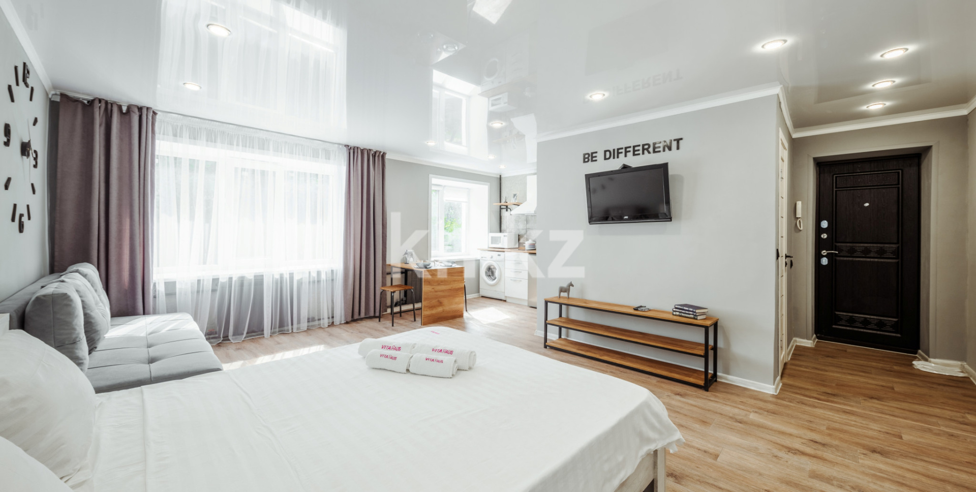 Аренда 1-комнатной квартиры посуточно, 1 м², ул. Интернациональная, дом  27 - Аренда квартир посуточно в Петропавловске фото 6 из 7