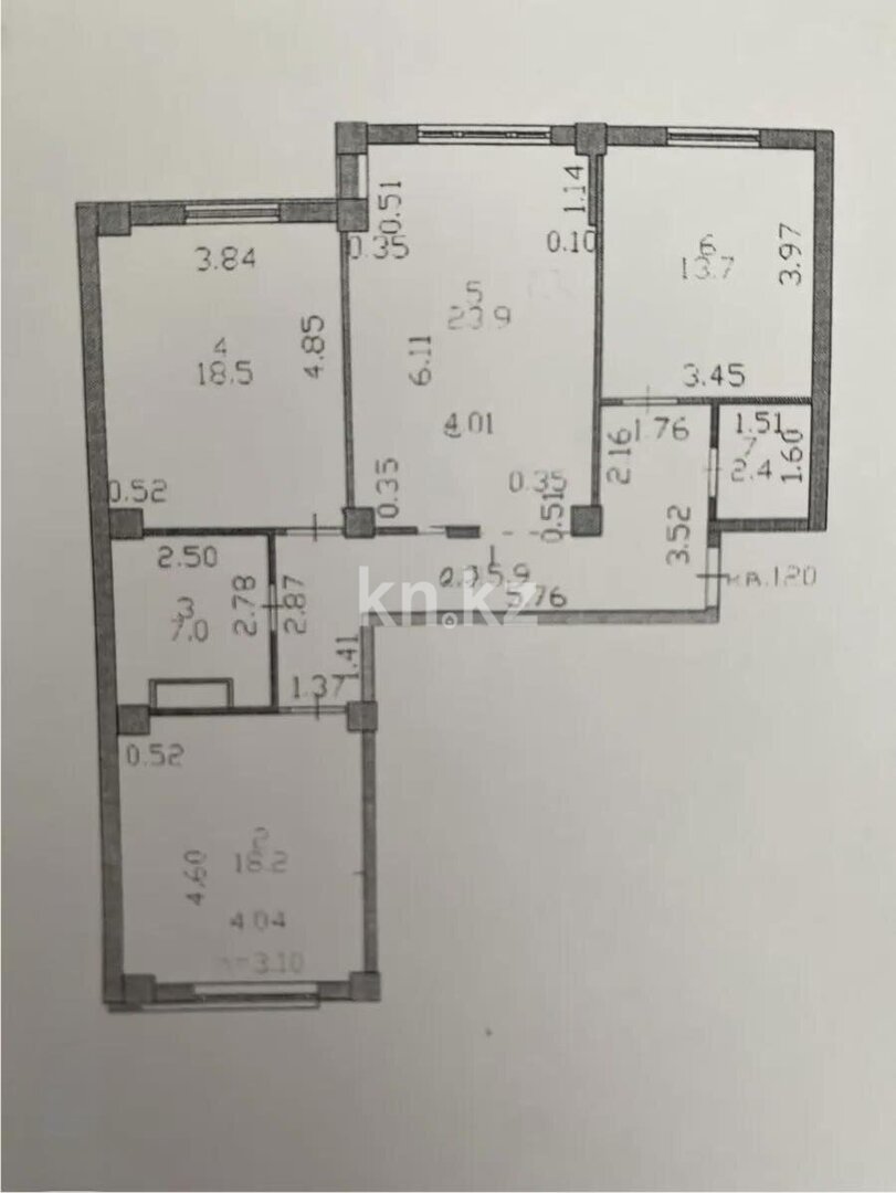 Продажа 3-комнатной квартиры, 100 м² в Астане - фото 7