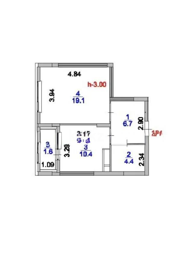 Продажа 1-комнатной квартиры, 42.2 м² - Продажа квартир в р-не Есиль Астаны - страница 8 фото 1 из 1