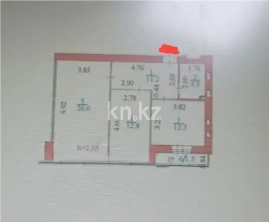Продажа 2-комнатной квартиры, 68.9 м² в Астане - фото 10