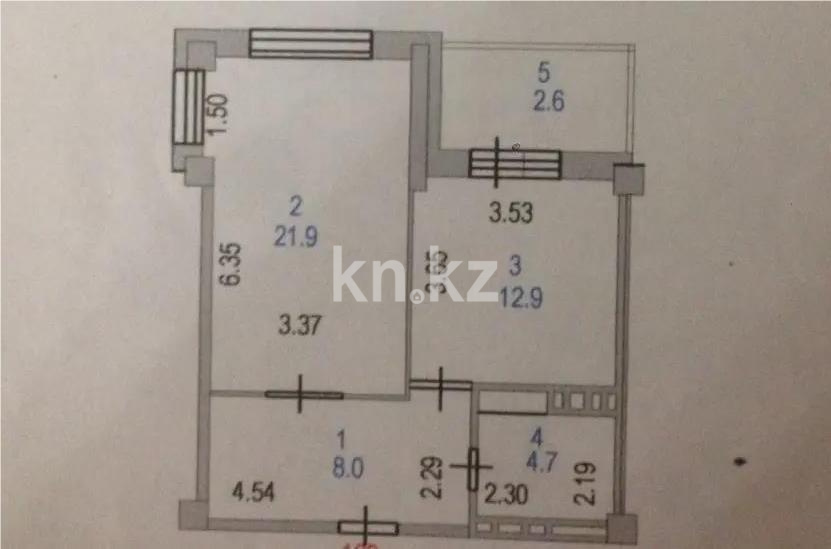 Продажа 1-комнатной квартиры, 50.1 м² в Астане - фото 4