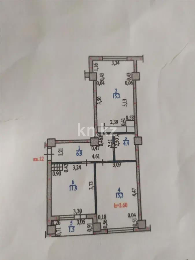 Продажа 2-комнатной квартиры, 55.2 м², ул. Алтын орда, дом  6/20 в Алматы - фото 6
