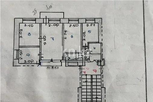 Продажа 4-комнатной квартиры, 61 м² в Караганде - фото 4
