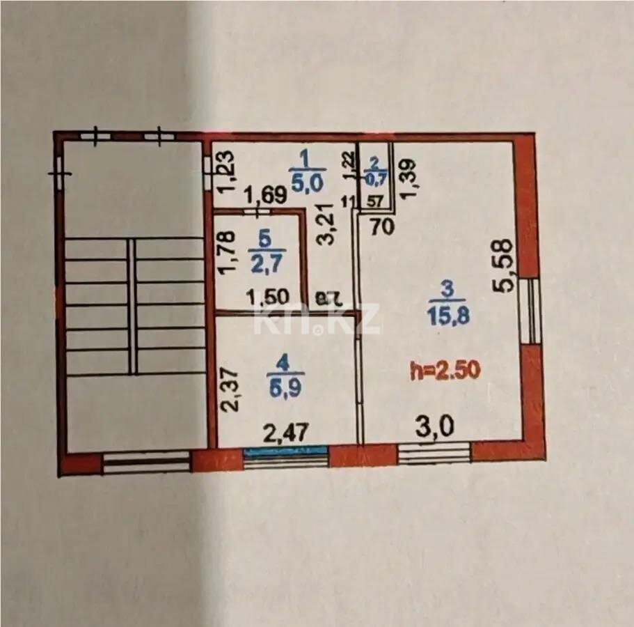Продажа 1-комнатной квартиры, 30 м² в Караганде - фото 5