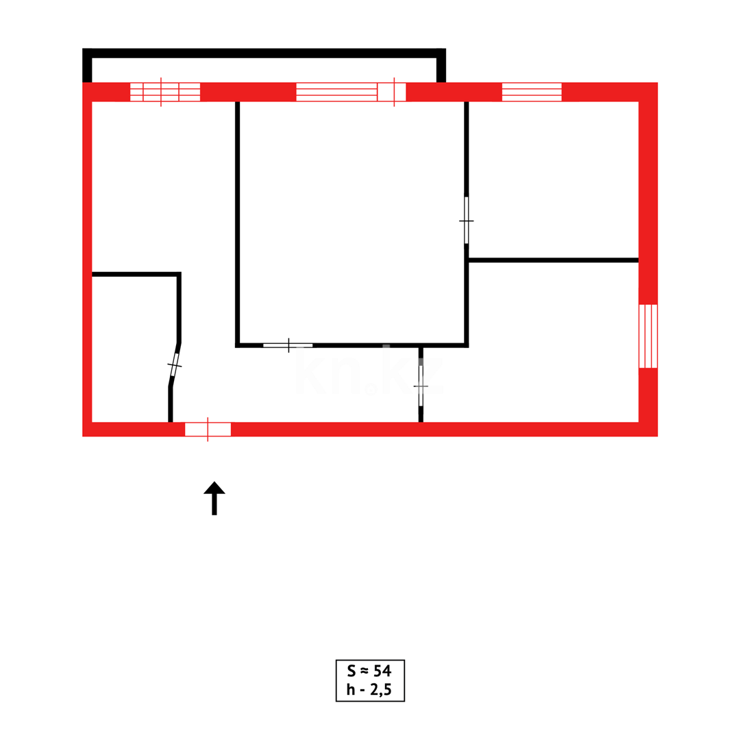Продажа 3-комнатной квартиры, 55 м² - Аренда квартир помесячно в Актау фото 22 из 22