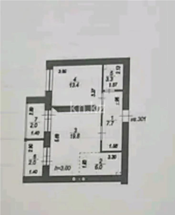 Продажа 2-комнатной квартиры, 55 м² в Астане - фото 2