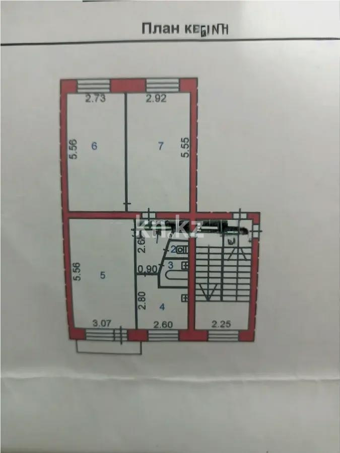 Продажа 3-комнатной квартиры, 62 м² - Продажа квартир в кирпичном доме в Караганде - страница 4 фото 1 из 1