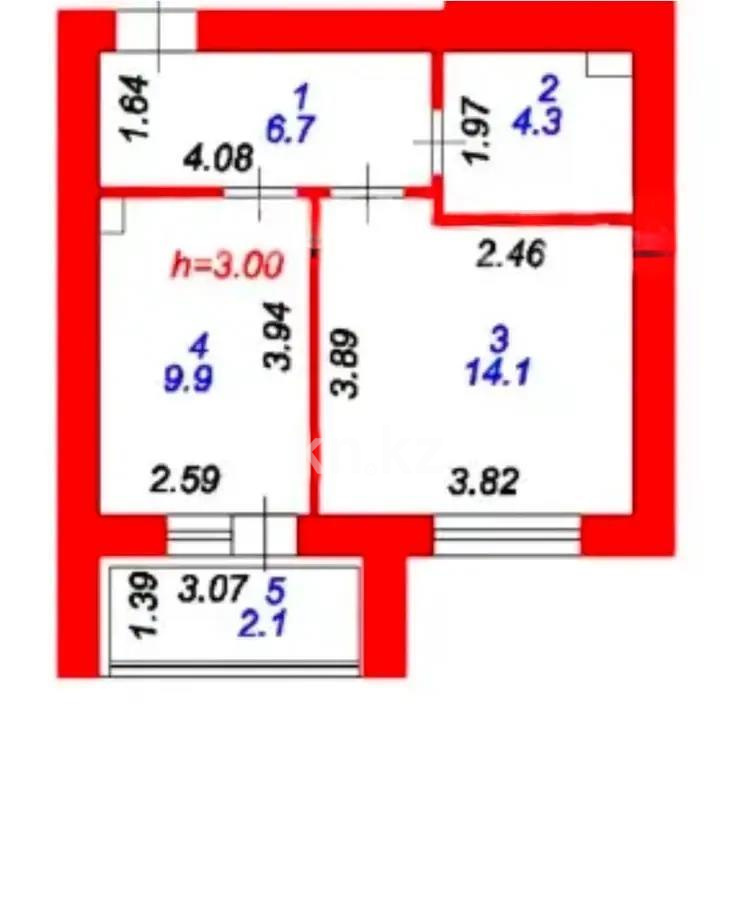 Продажа 1-комнатной квартиры, 37 м², ул. А-52, дом  8 - Продажа  однокомнатных квартир в Астане фото 1 из 1