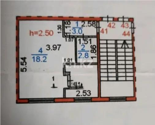 Продажа 1-комнатной квартиры, 29 м² - Продажа квартир в Караганде - страница 2 фото 6 из 6