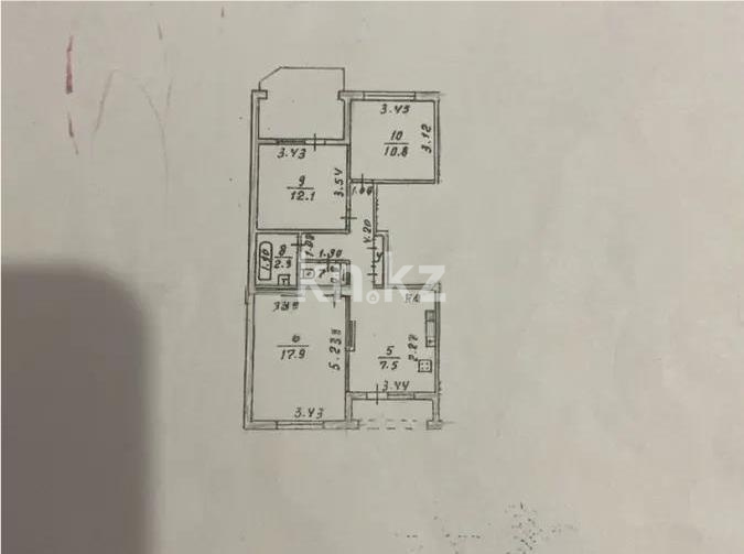 Продажа 3-комнатной квартиры, 65 м² в Алматы