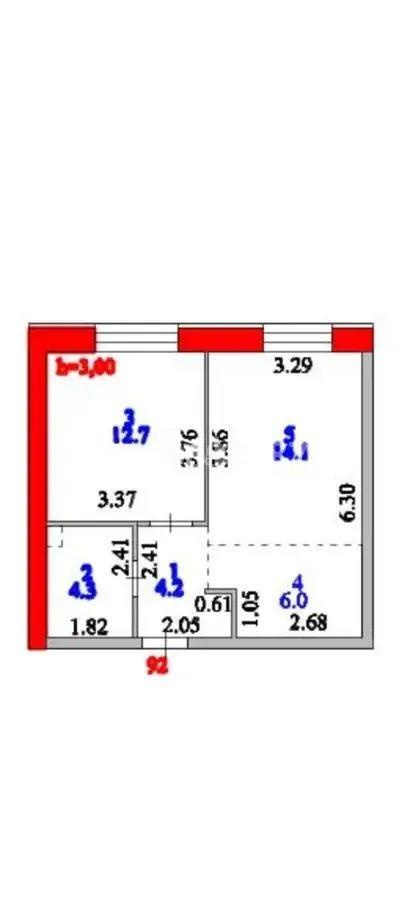 Продажа 2-комнатной квартиры, 42 м², ул. Жошы хана, дом  14/1 в Астане - фото 7