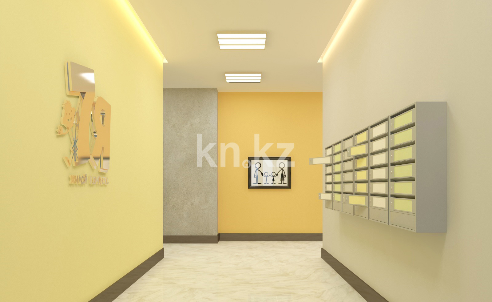 Продажа 1-комнатной квартиры, 44.6 м², пр. Тауелсыздык, дом  21 в Астане - фото 12