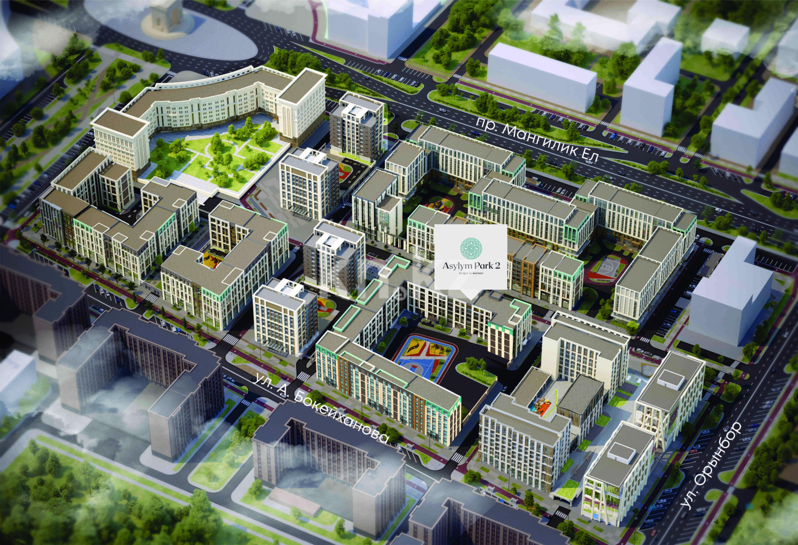 Продажа 2-комнатной квартиры, 50 м², ул. Бокейхана, дом  16/1 в Астане - фото 19