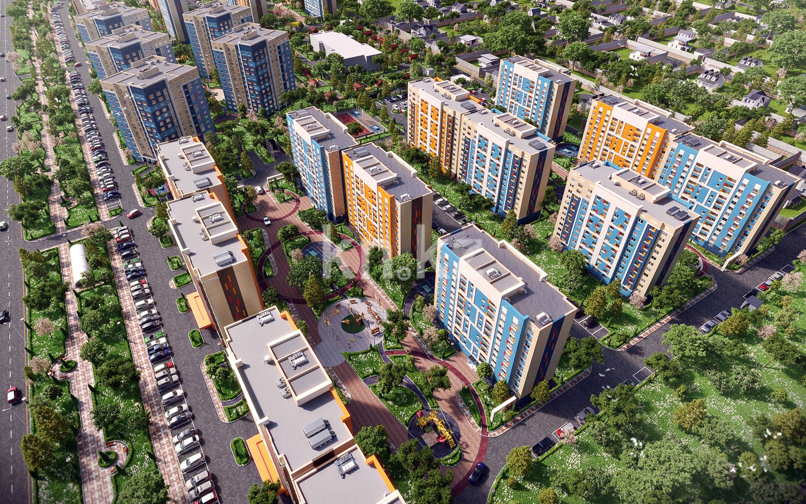 Продажа 2-комнатной квартиры, 59.1 м², ул. Байтерекова, дом  43 в Алматы - фото 13 Продажа 2-комнатной квартиры, 59.1 м², ул. Байтерекова, дом  43 в Алматы - фото 13