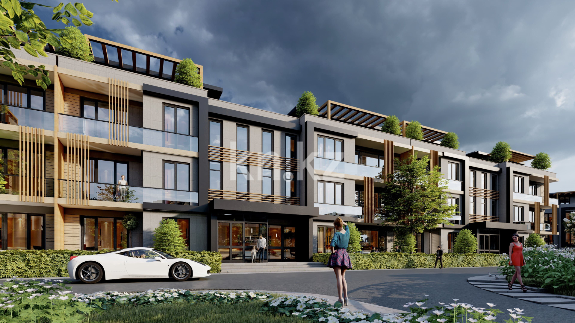 Продажа 2-комнатной квартиры, 73.74 м², ул. Кажымукана, дом  101/1 в Алматы - фото 3