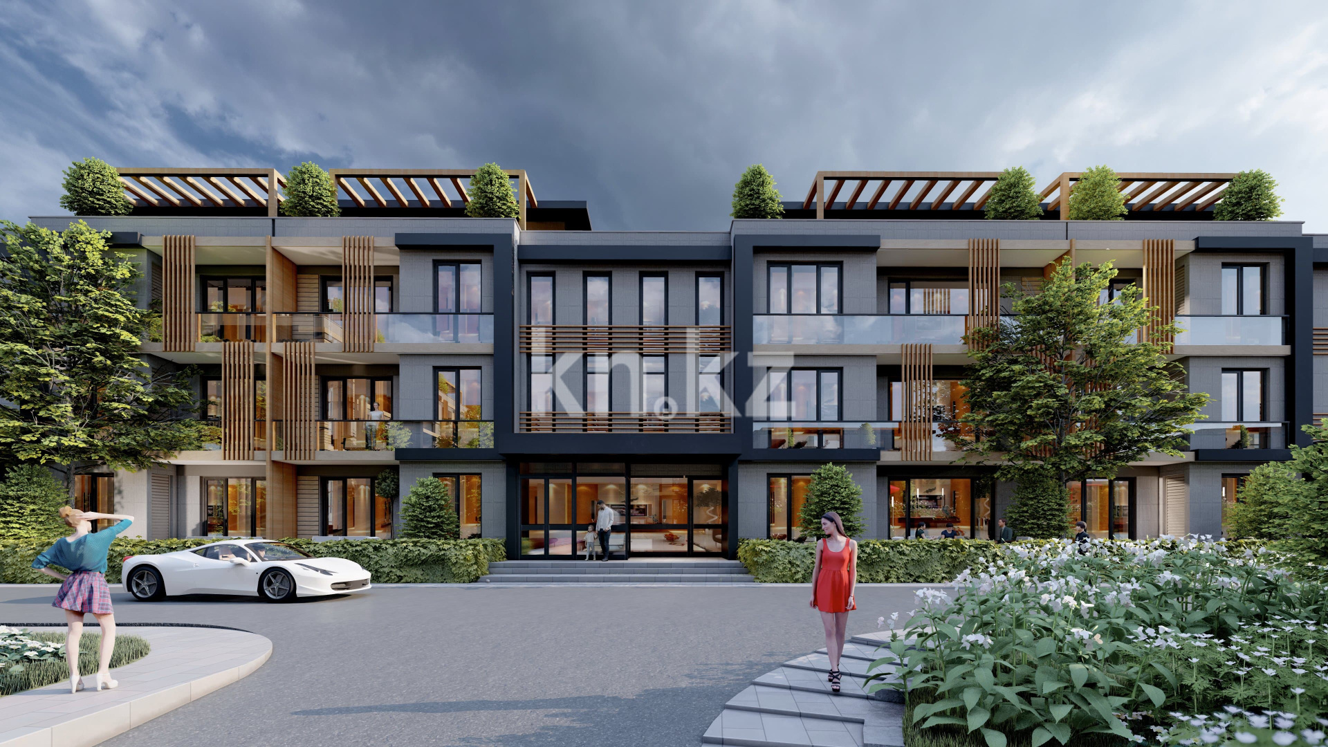 Продажа 2-комнатной квартиры, 73.74 м², ул. Кажымукана, дом  101/1 в Алматы - фото 4